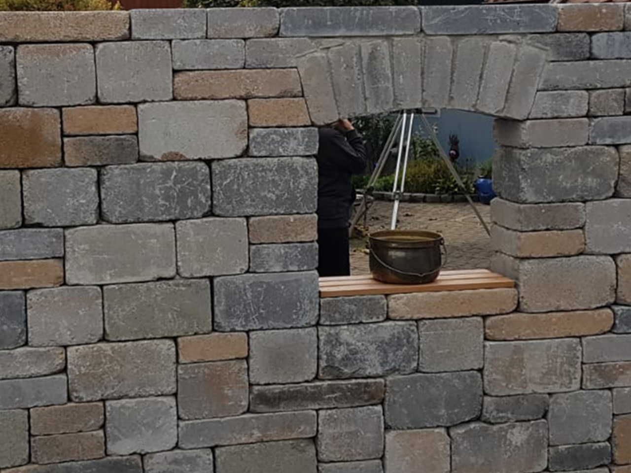 Mauersysteme vom Baggerbetrieb M. Daser