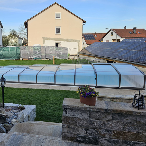 Bild 1 - Poolanlage Baggerbetrieb Daser